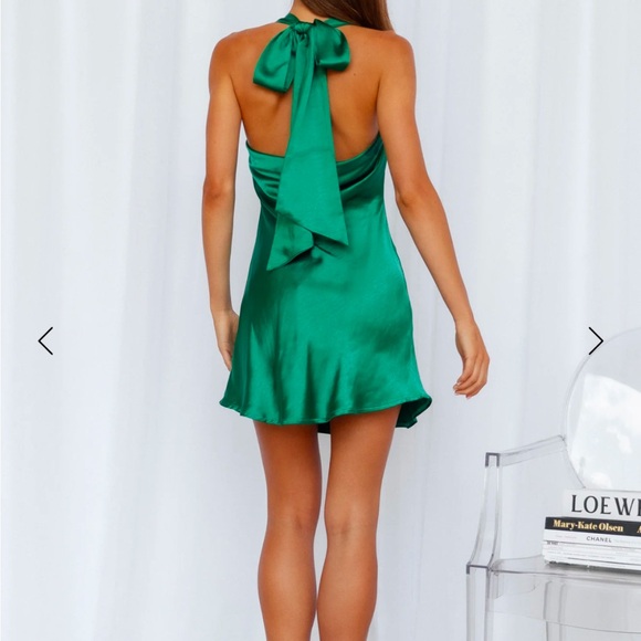 SWEET TRAVELS DRESS GREEN - Picture 2 of 2